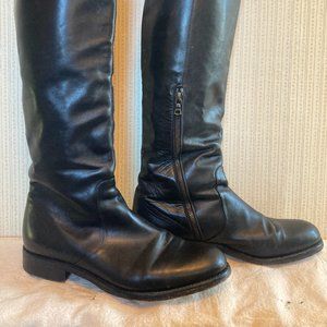 Dries Van Noten riding boots size 39.